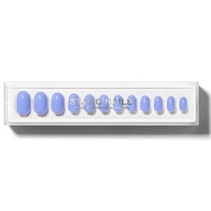 Static Nails Sky Wash Round Reusable Pop-On Nails
